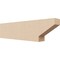 Ekena Millwork 2in. W x 4in. H x 16in. L Clemmons Woodgrain TimberThane Rafter Tail, Primed Tan RFTUR02X04X16CLERCPR - alternate 1
